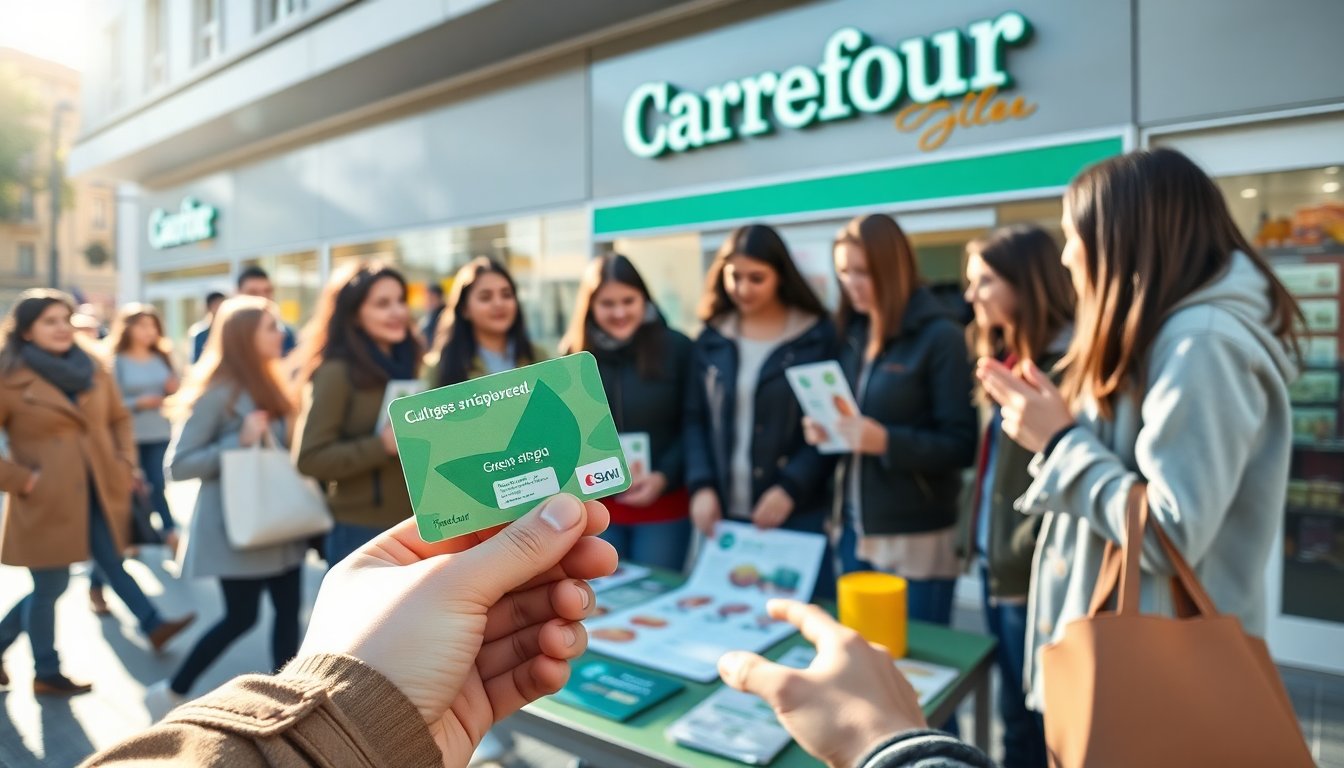 La rivoluzionaria tessera green di Carrefour ideata dagli studenti del Falcone