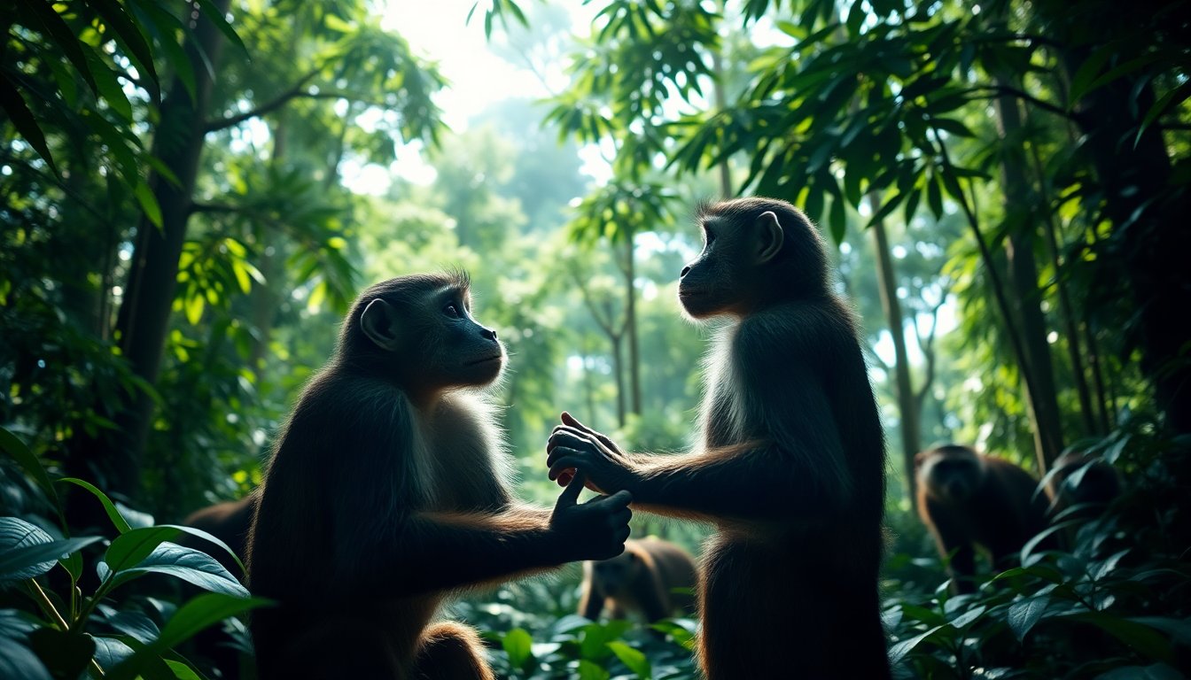 Le Radici Evolutive del Bacio: Confronto tra Primati e Umani