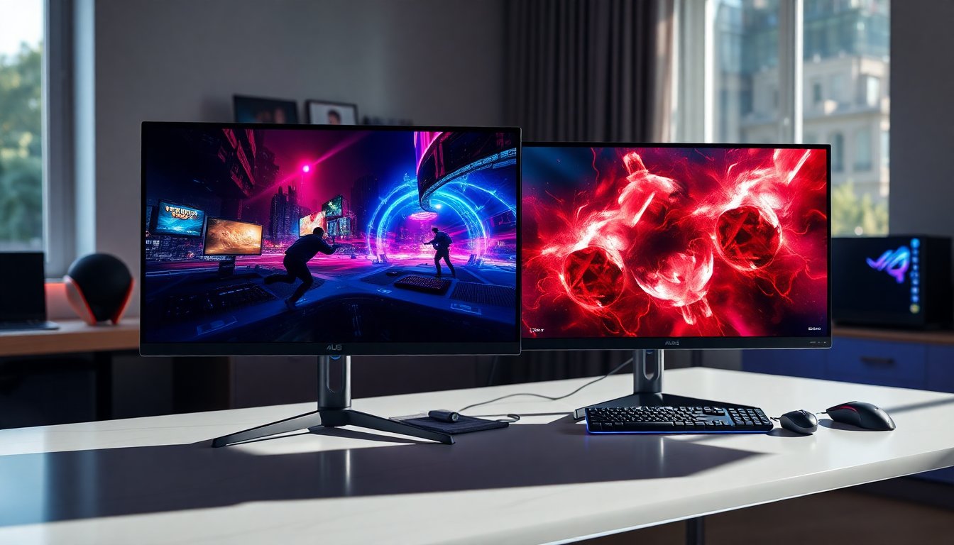 Monitor da Gaming Asus e LG: Scopri le Novità della Tecnologia OLED