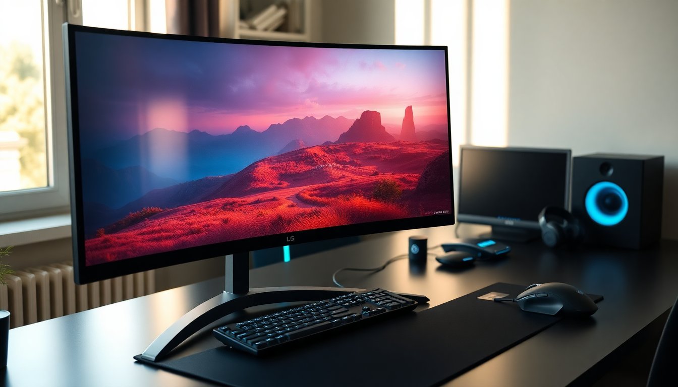 Monitor Gaming LG UltraGear 37G800A: Prestazioni Elevate e Curvatura 4K per un’Esperienza Immersiva