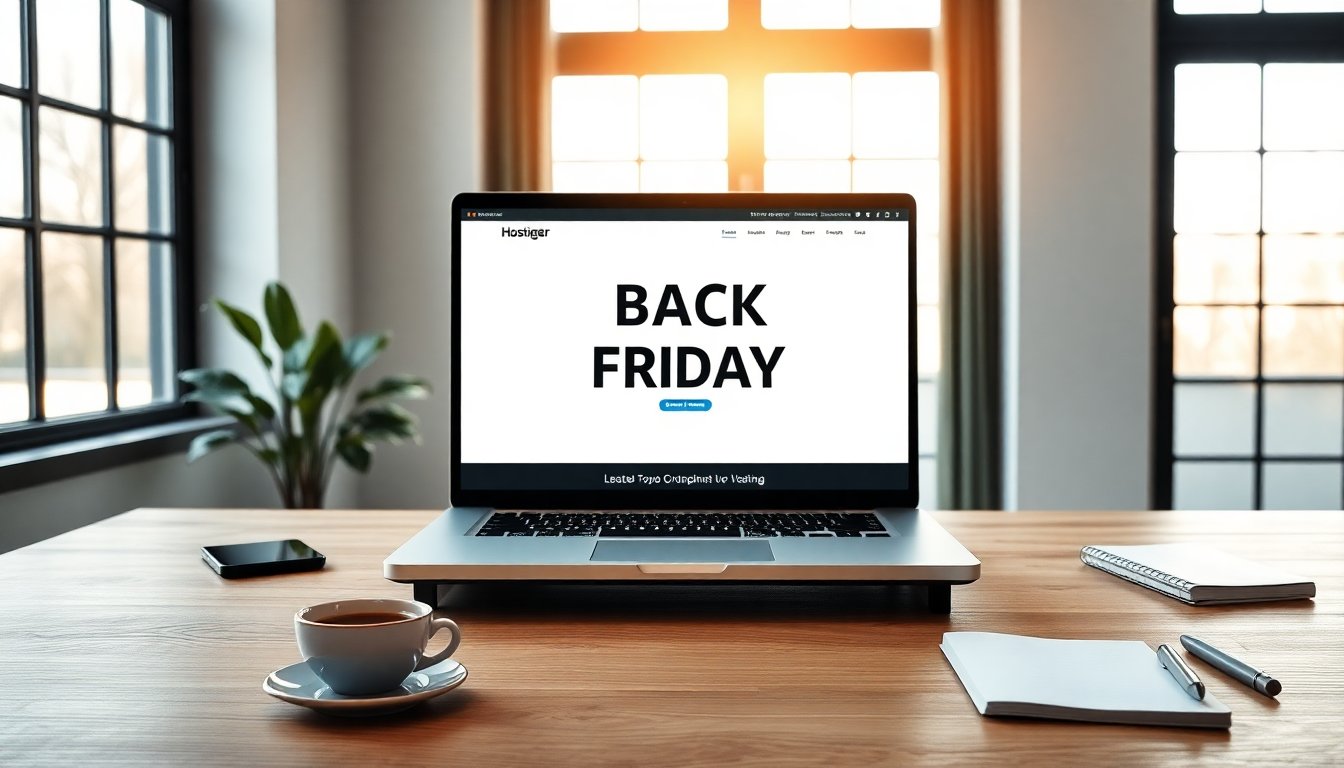 Offerta Black Friday Hostinger: Hosting e Dominio a Prezzi Stracciati!