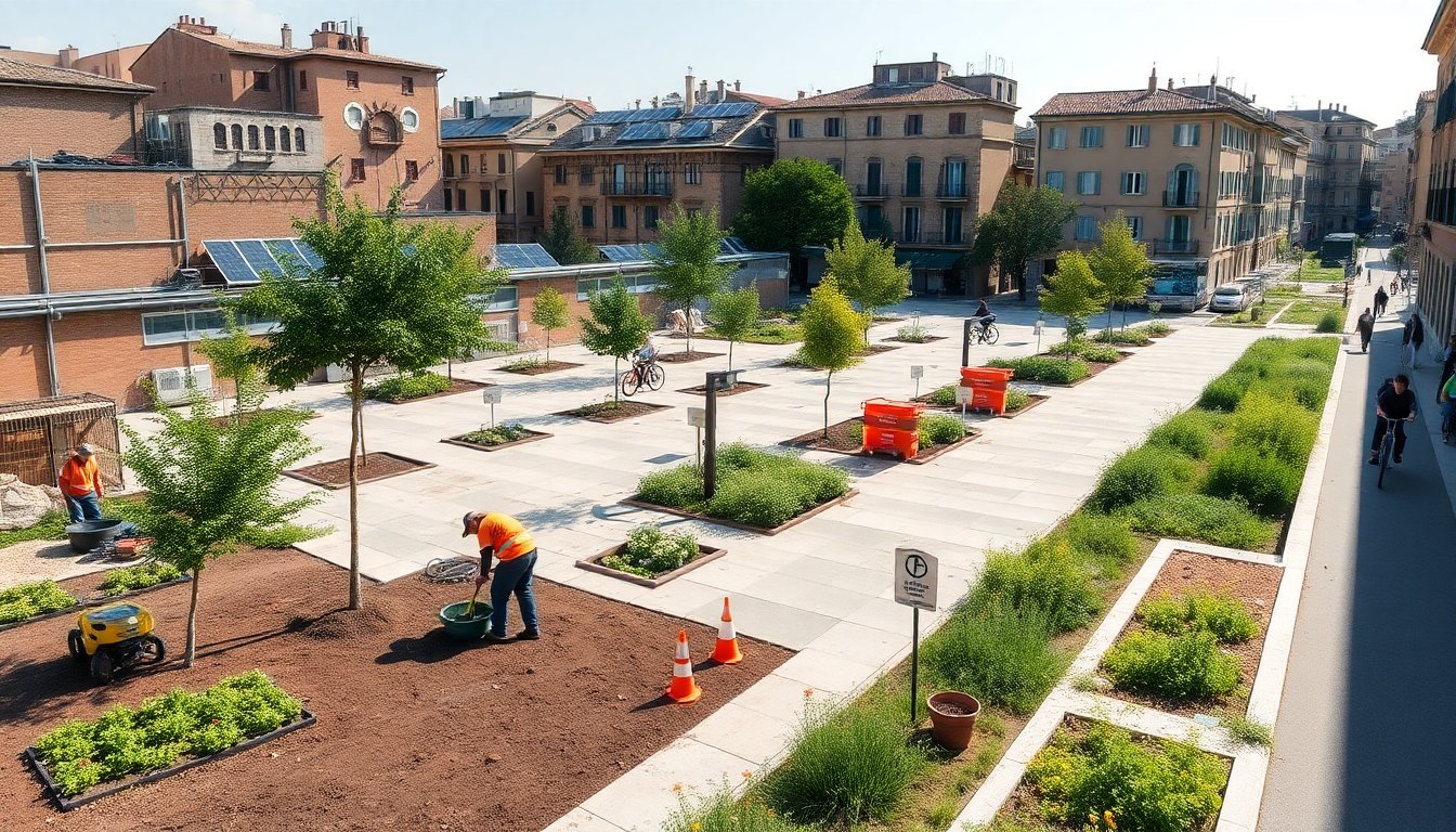 Progetti Innovativi di Rigenerazione Urbana nella Capitale Italiana: Un Futuro Sostenibile