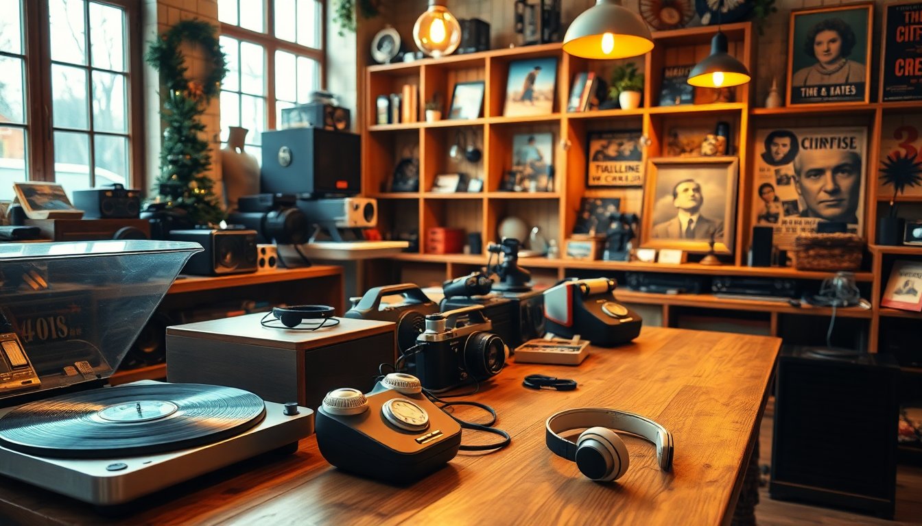 Regali Vintage: Gadget Tech Imperdibili per gli Amanti del Passato