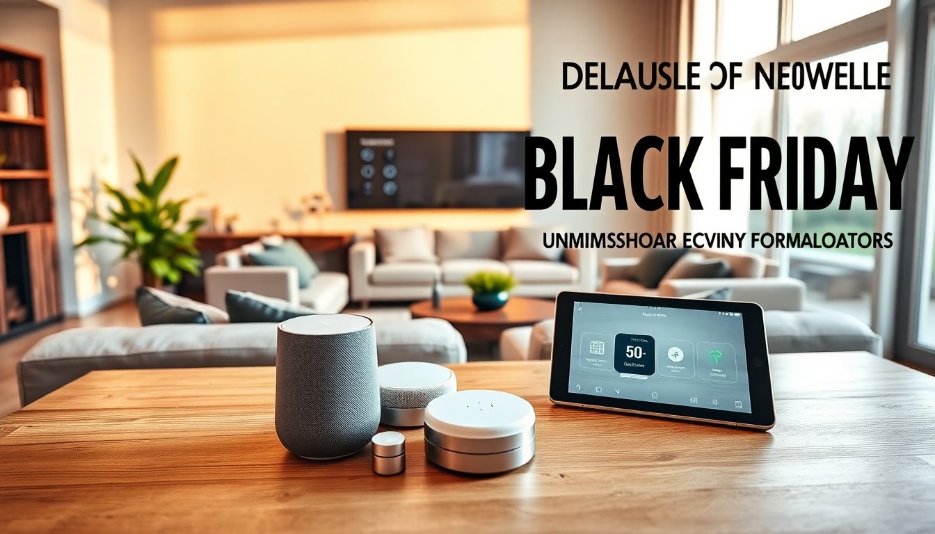 Scopri le Offerte Imperdibili per Domotica e Comfort Domestico del Black Friday 2025!