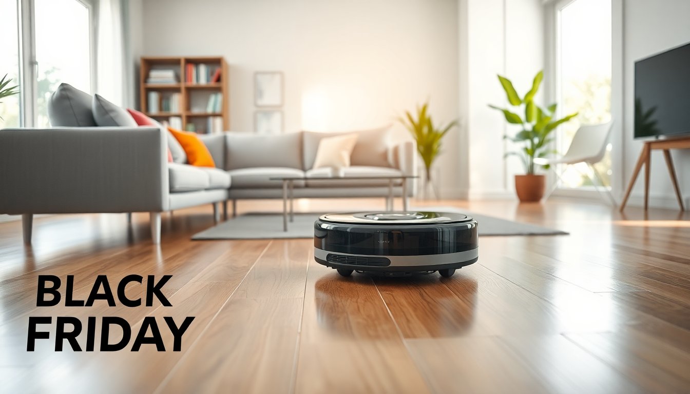 Scopri le offerte sui robot aspirapolvere per il Black Friday