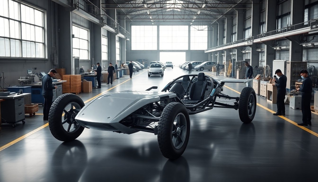 Xpeng Aridge Svela il Primo Telaio Modulare per Auto Volanti