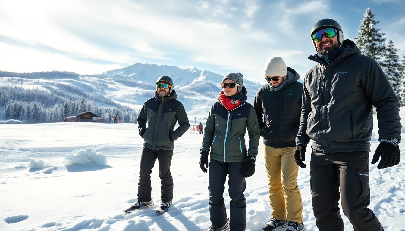 Guida Completa all’Abbigliamento Perfetto per Affrontare la Neve