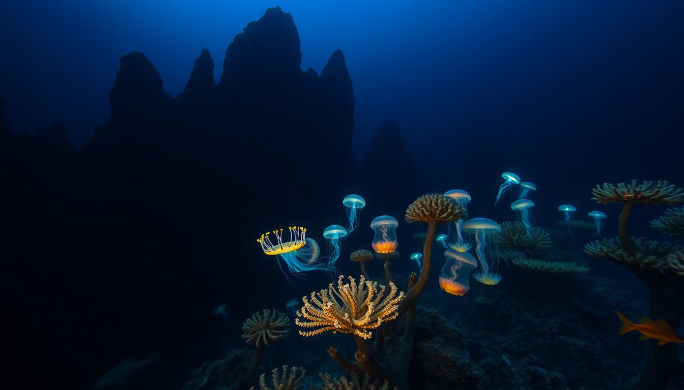 I Segreti della Vita Misteriosa nella Zona Adopelagica dell’Oceano