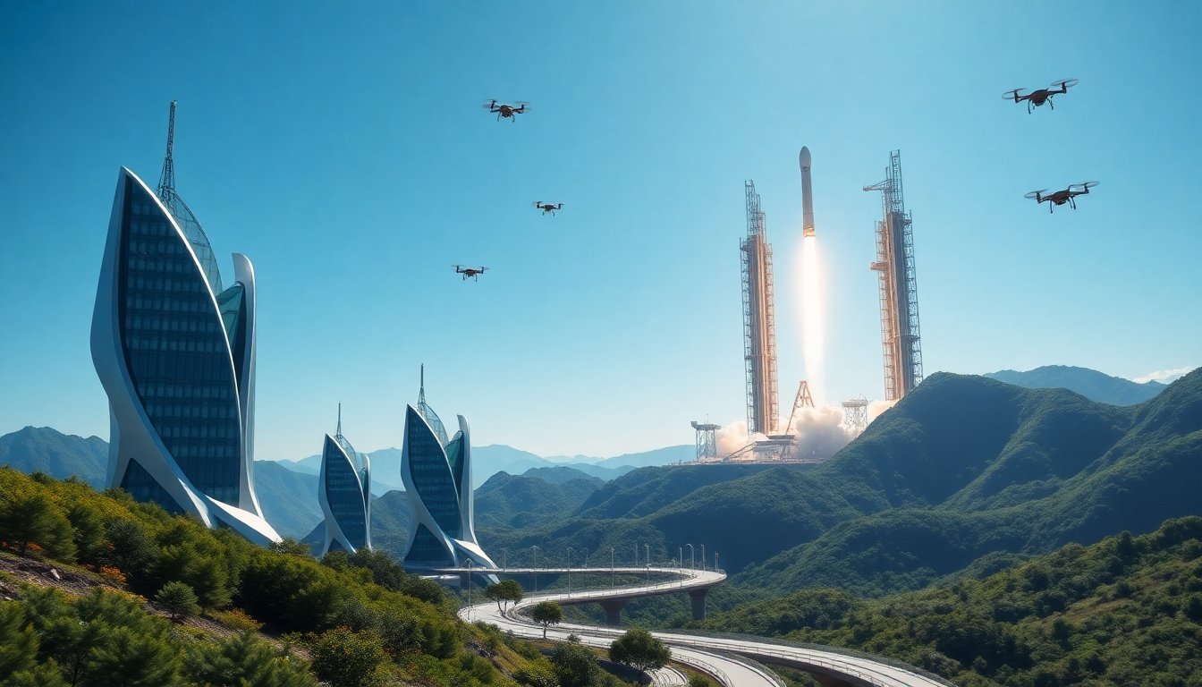 Il Futuro dei Datacenter Spaziali in Cina: Prospettive e Innovazioni entro il 2035