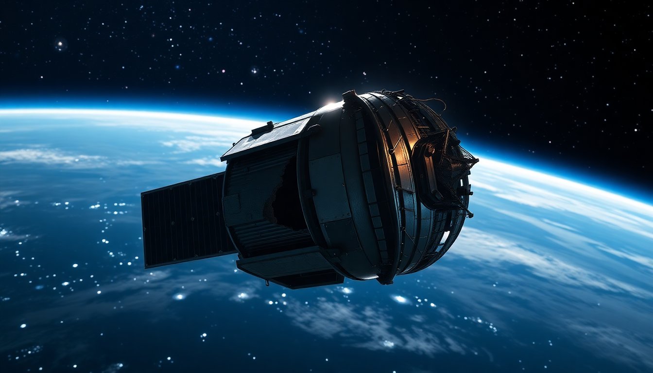 Immagini del satellite Starlink 35956 danneggiato in orbita: cosa è successo?