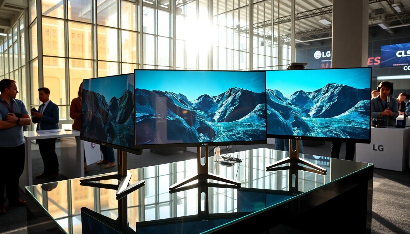 LG presenta la nuova gamma di monitor gaming UltraGear Evo con intelligenza artificiale avanzata