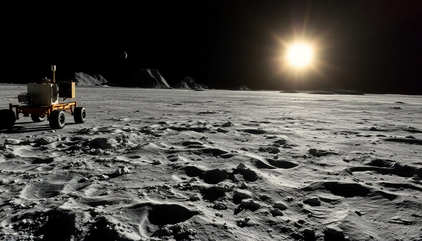 L’importanza del suolo lunare per lo sviluppo delle colonie spaziali