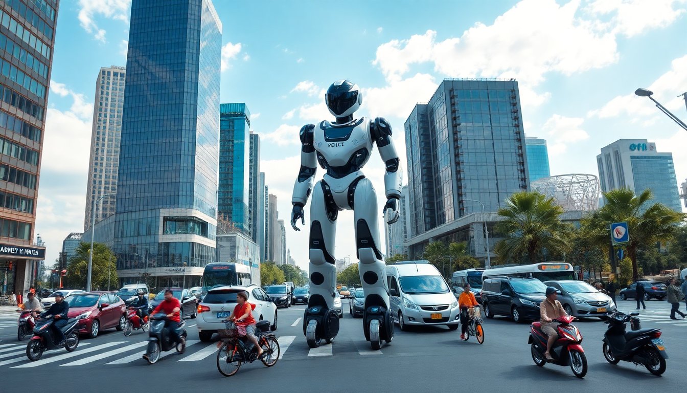 L’Intelligenza Artificiale che Rivoluziona il Controllo del Traffico in Cina