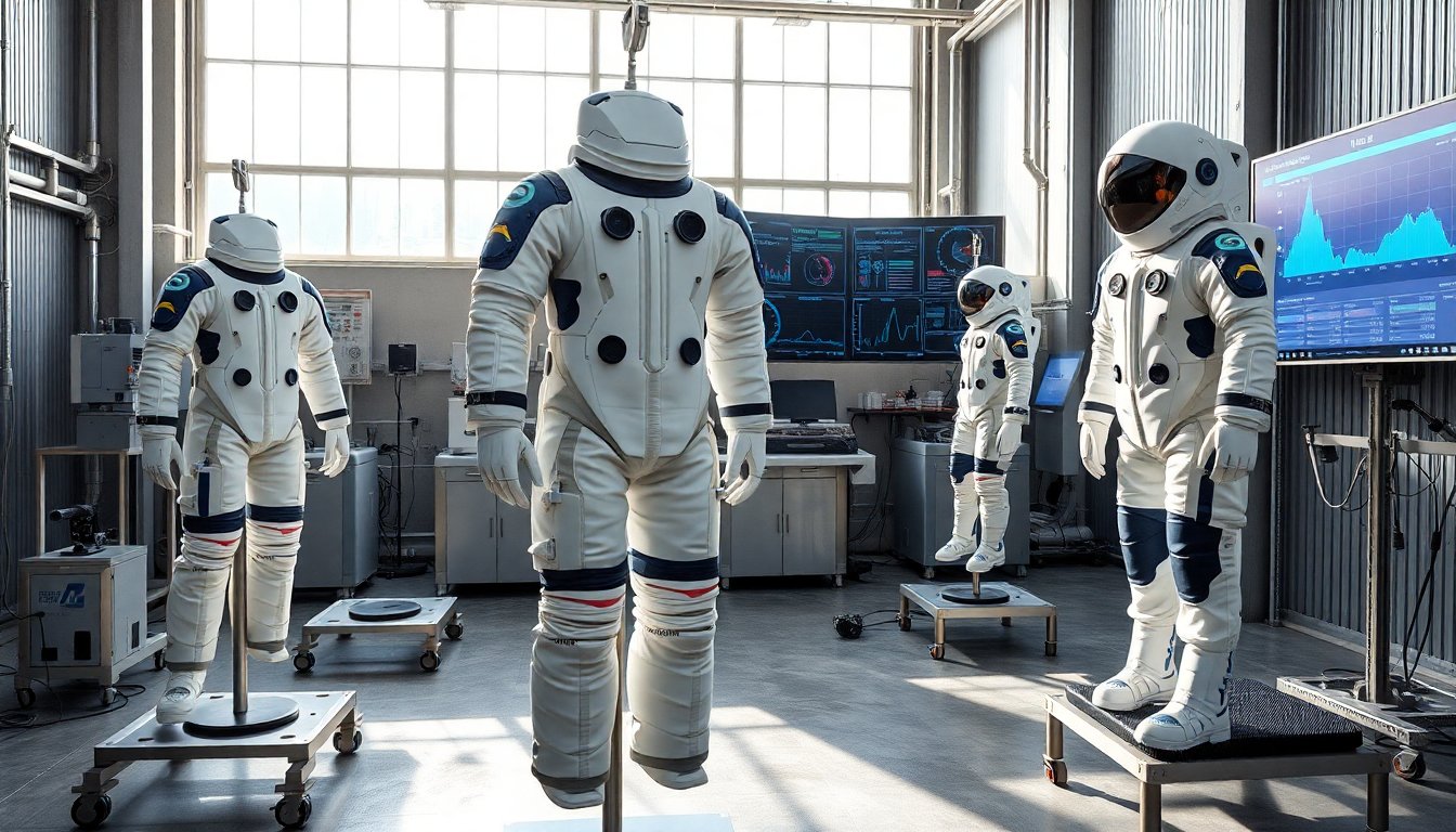 Preparazione delle tute spaziali AxEMU per le missioni Artemis: Innovazioni e Tecnologie Avanzate