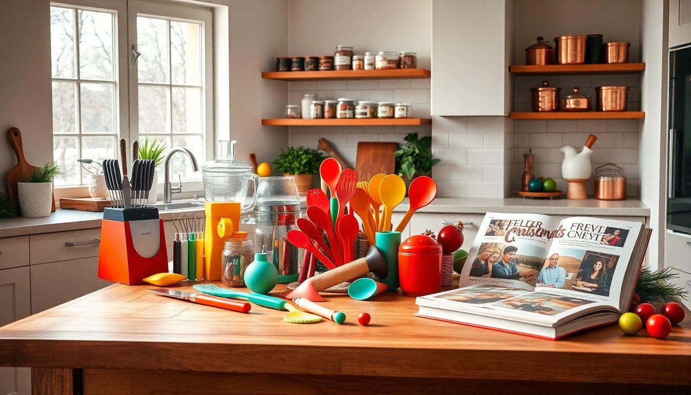 Regali di Natale per Amanti della Cucina: Gadget e Strumenti Indispensabili