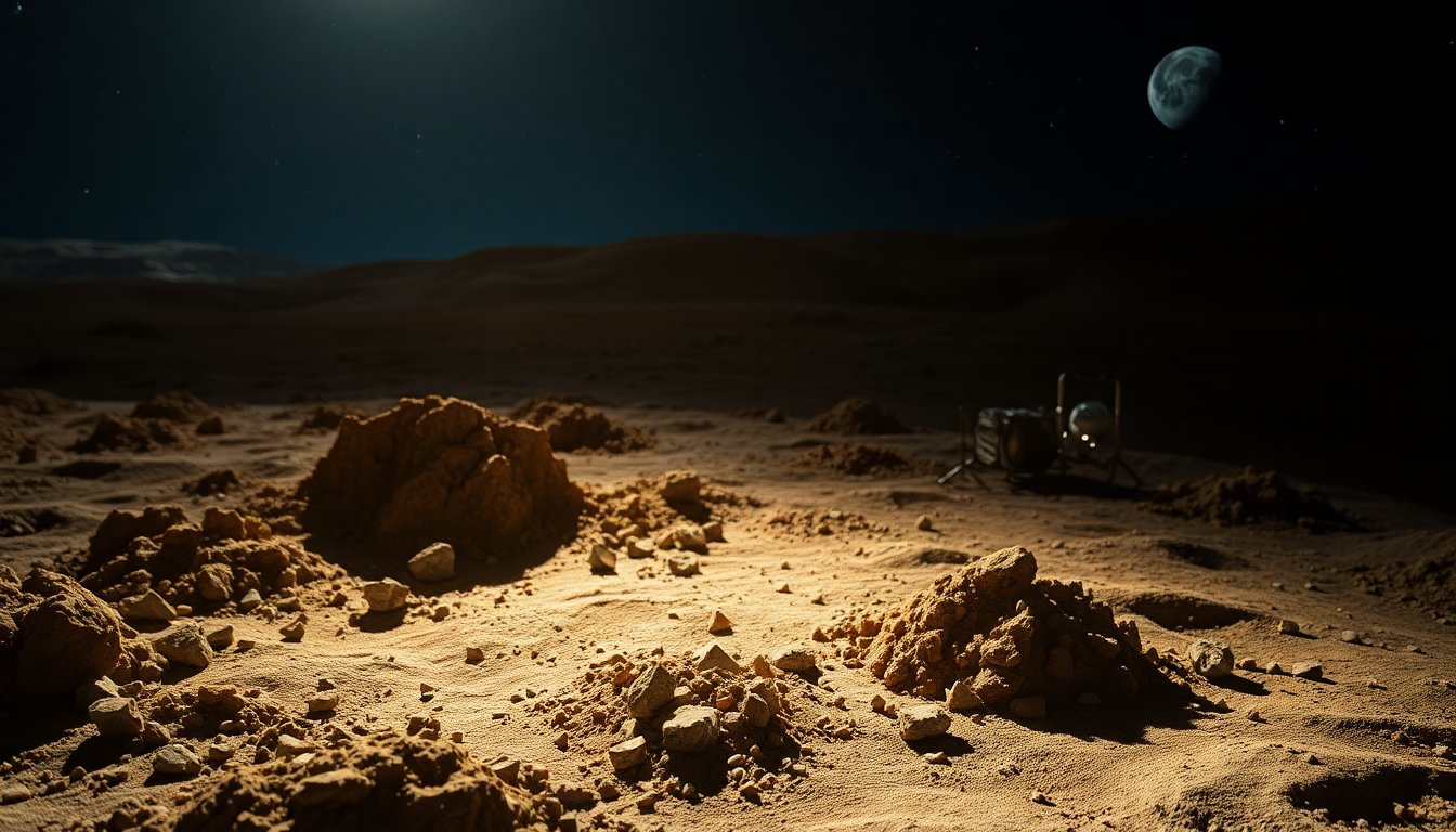 Risorse Sconosciute del Suolo Lunare: Opportunità Incredibili per gli Astronauti