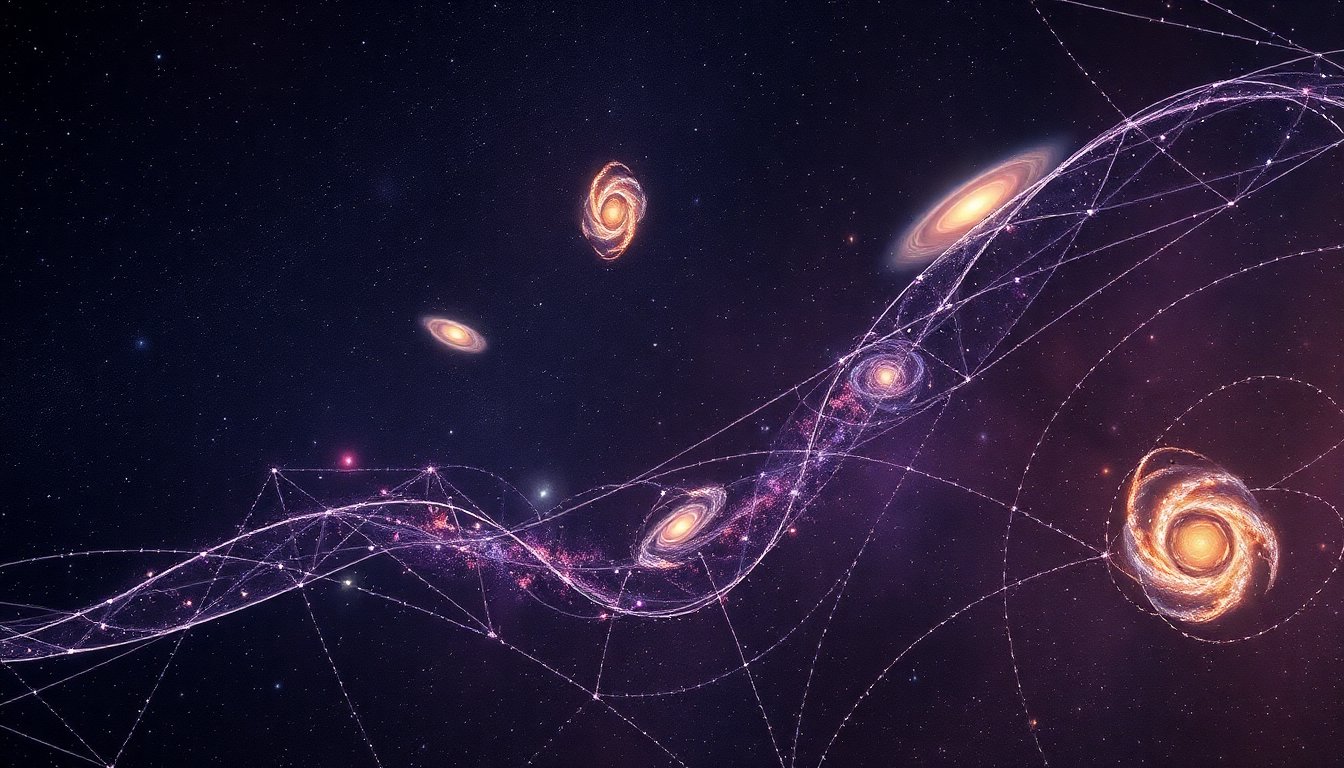 Scoperta di un Nuovo Filamento Cosmico: Le Galassie e il Futuro della Comprensione dell’Universo