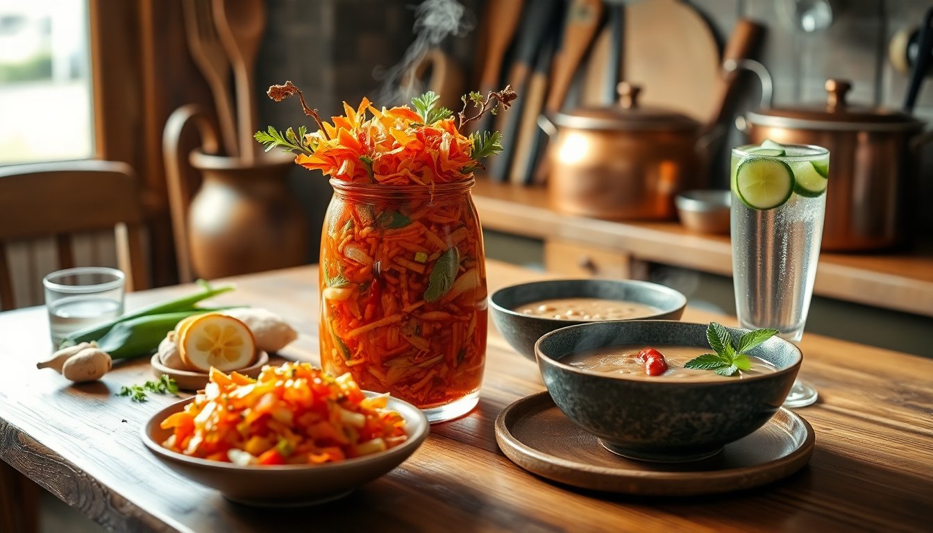 Scoprire i benefici e il gusto dei piatti fermentati