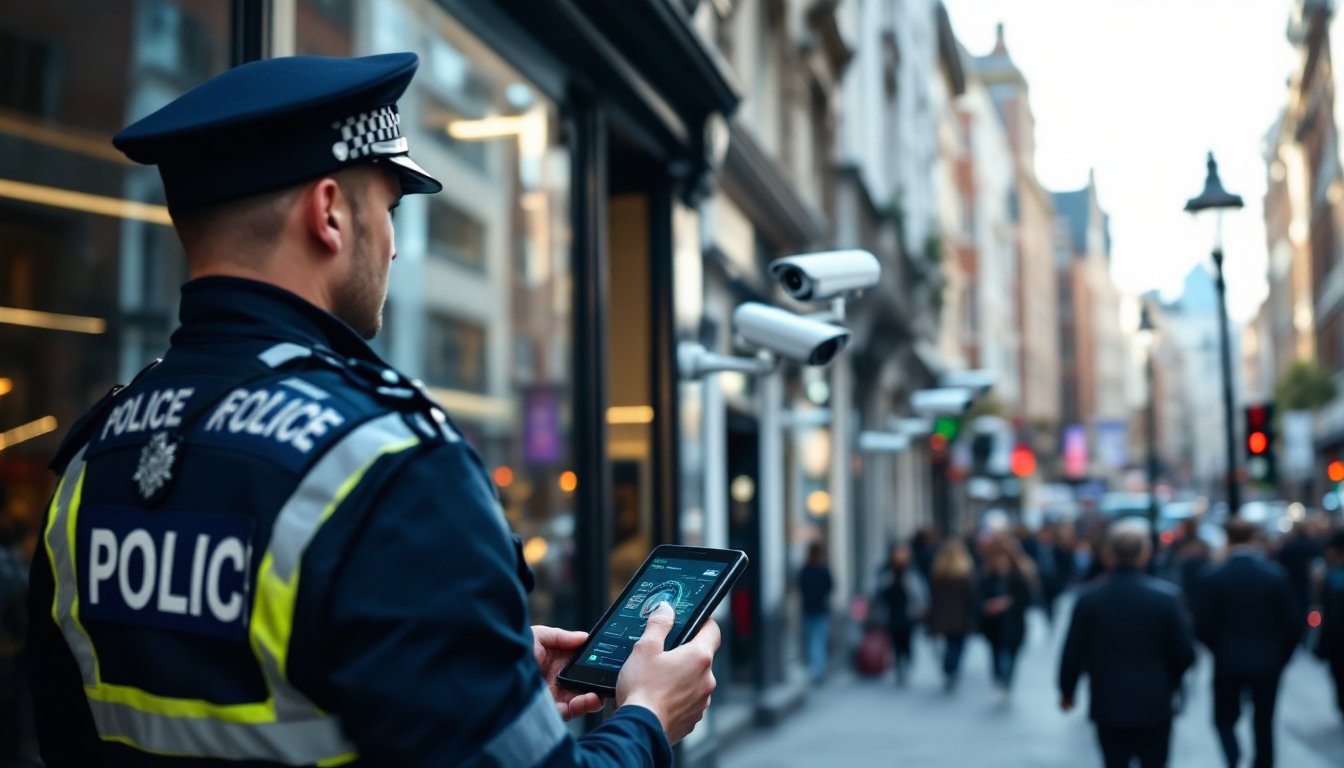 Evoluzione delle tecnologie di polizia nel 2026 in Gran Bretagna