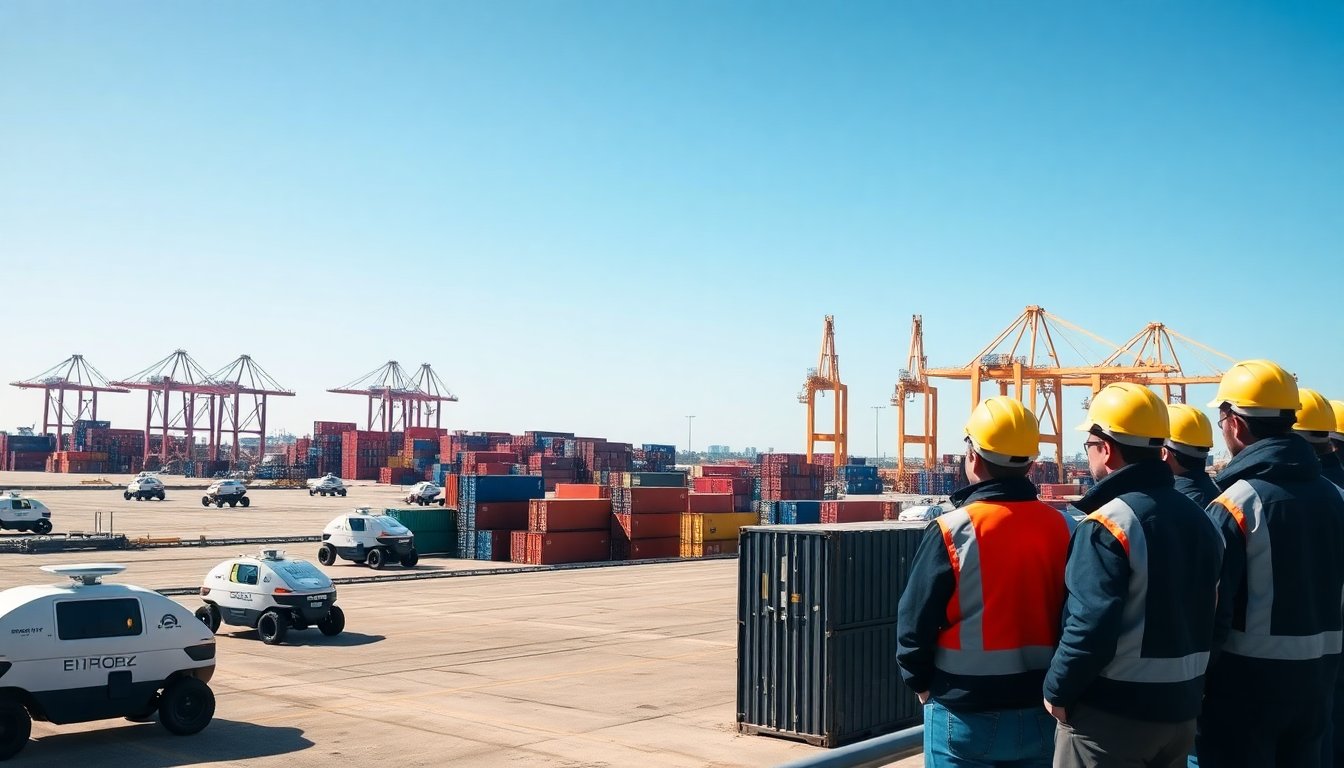Hutchison Ports Lancia una Rete 5G per Rivoluzionare il Porto Autonomo del Futuro