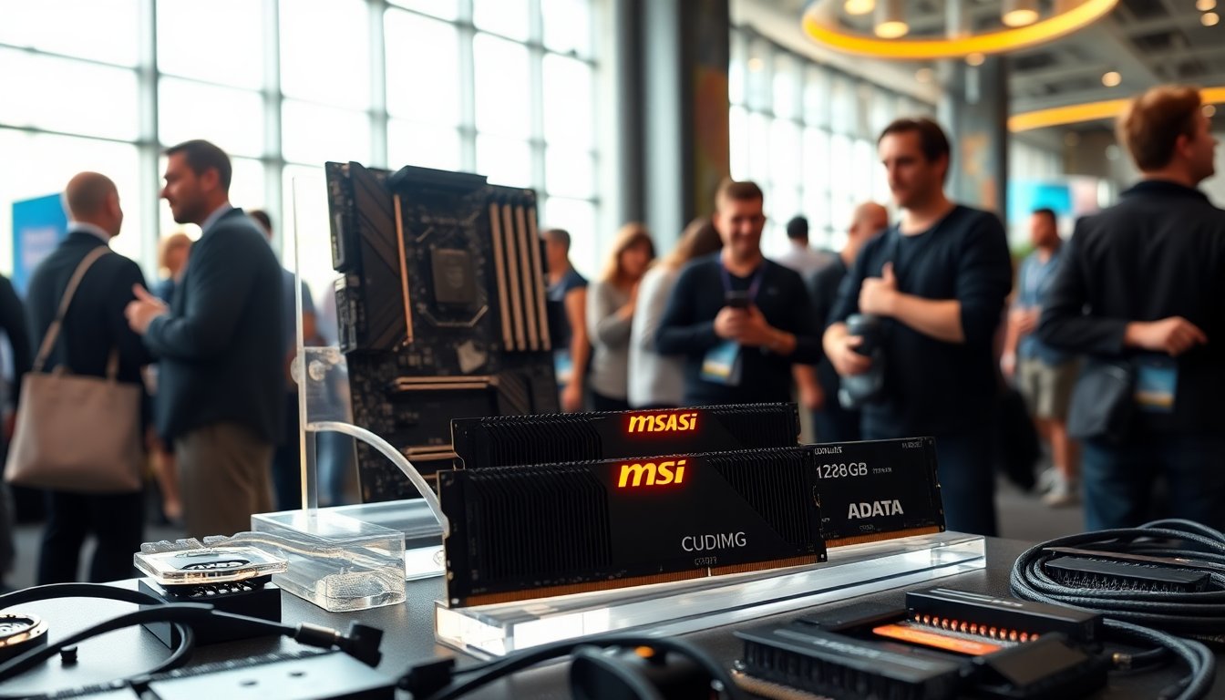 Novità MSI e ADATA al CES 2026: Schede Madri e Memorie CUDIMM da Non Perdere!
