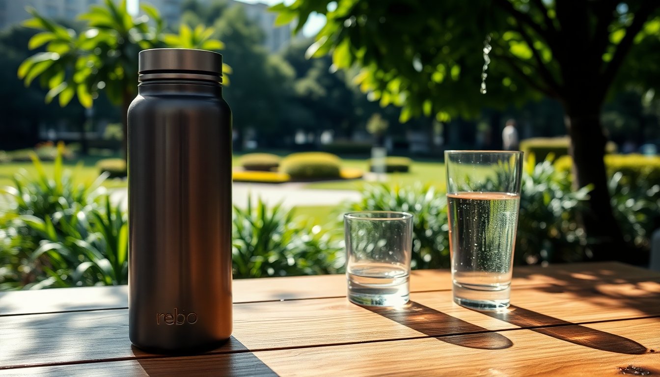 Rebo Go: la borraccia in acciaio inox per un’idratazione sostenibile e consapevole