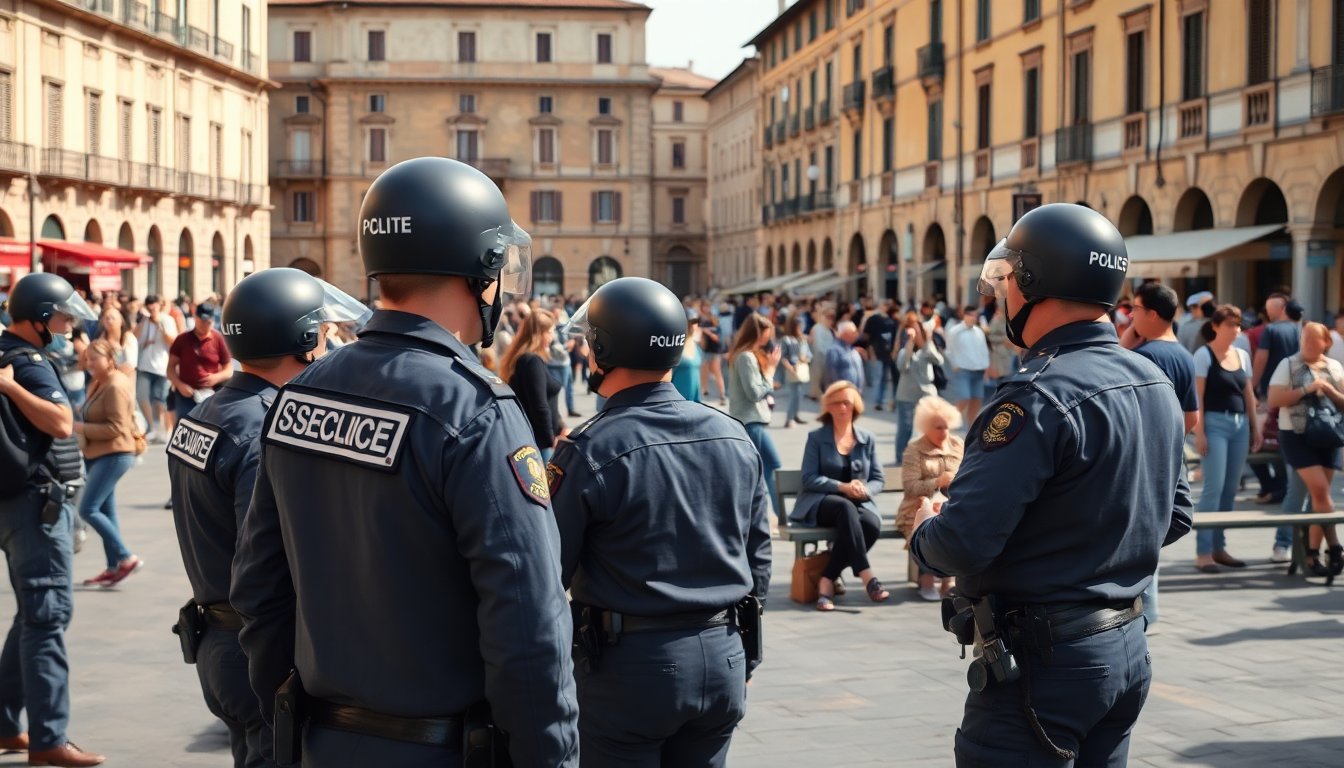 Sicurezza urbana in Italia: un’analisi delle sfide attuali