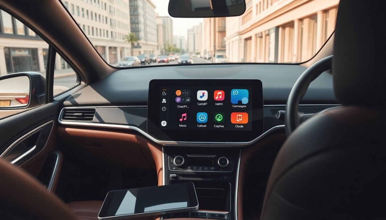 Apple Introduce ChatGPT e Claude in CarPlay: Rivoluzione nell’Automotive!