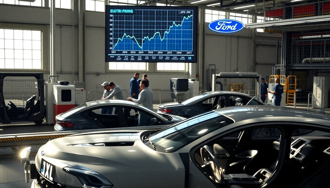 Ford ristruttura la strategia elettrica e affronta perdite significative