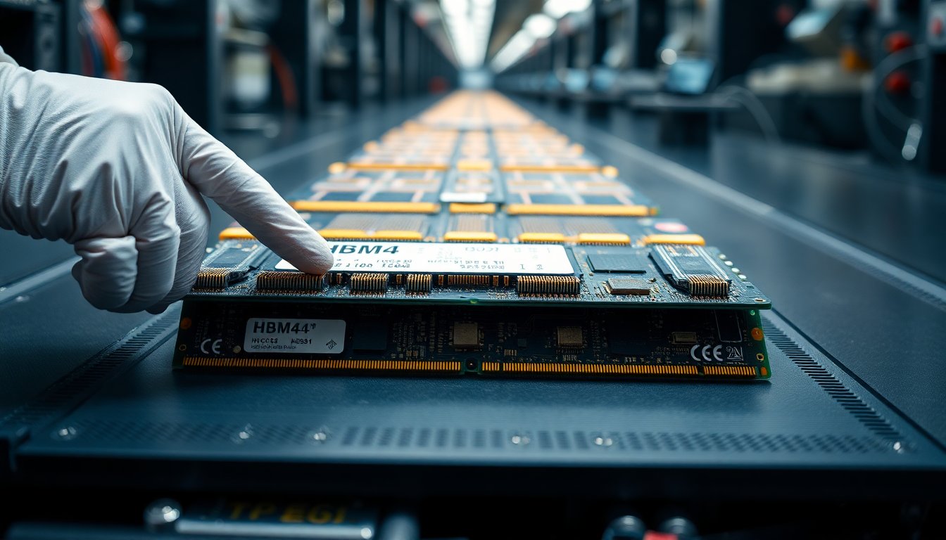 samsung lancia la produzione di hbm4 e testa lpddr6x con clienti chiave