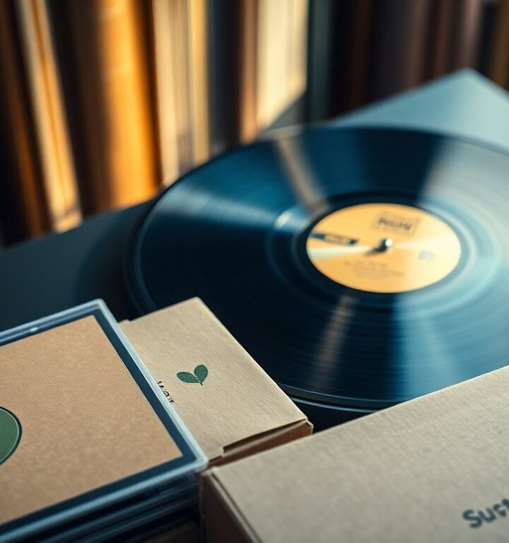 Collezionare vinili e CD in modo sostenibile: guida pratica