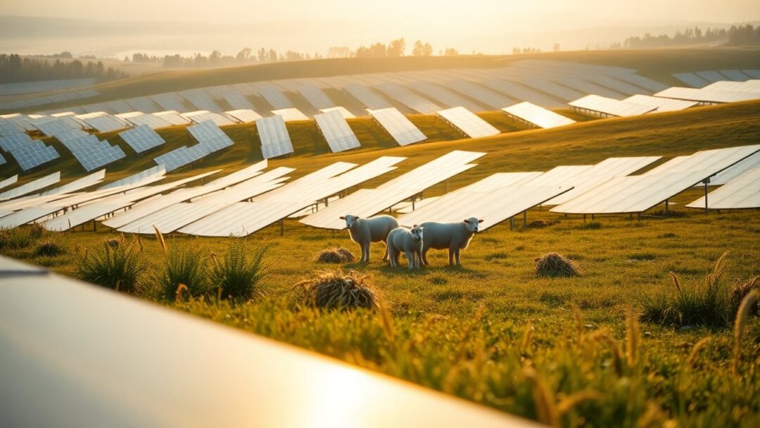 Agrivoltaico in Polonia: Volkswagen adotta 100 pecore per la manutenzione di un impianto solare