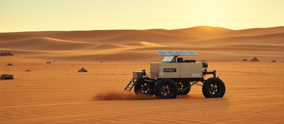 Rover ERNEST: autonomia e mobilità per luna e Marte