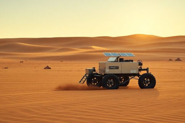 Rover ERNEST: autonomia e mobilità per luna e Marte