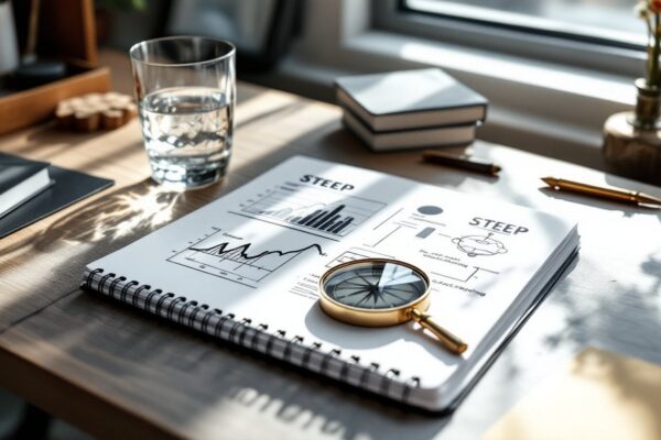 Tecniche di foresight: STEEP e backcasting per agire con lucidità