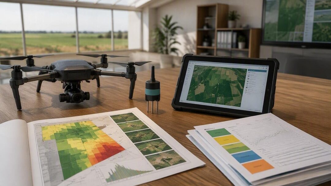 Agricoltura smart: droni, sensori e NDVI per ridurre sprechi