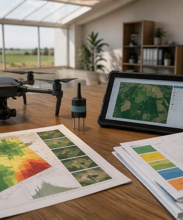 Agricoltura smart: droni, sensori e NDVI per ridurre sprechi