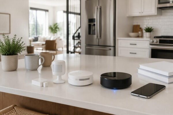 Guida ai sensori smart: porte, movimento e fumo con hub