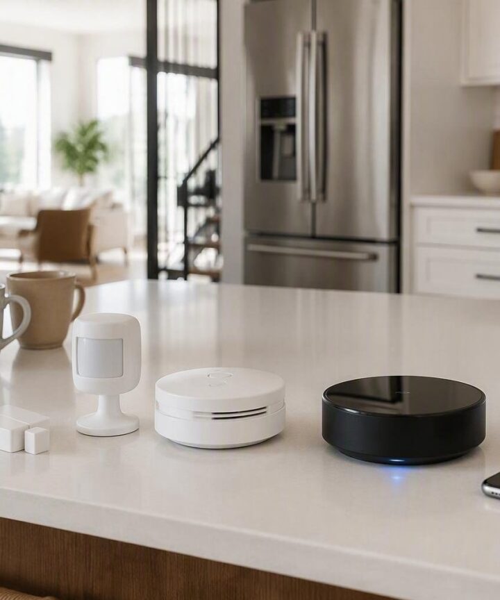 Guida ai sensori smart: porte, movimento e fumo con hub