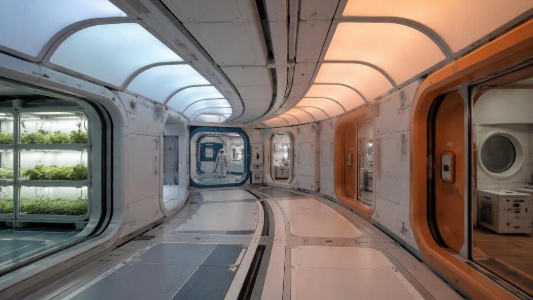 Human-centered design per habitat spaziali: colori, luci circadiane e spazi modulari