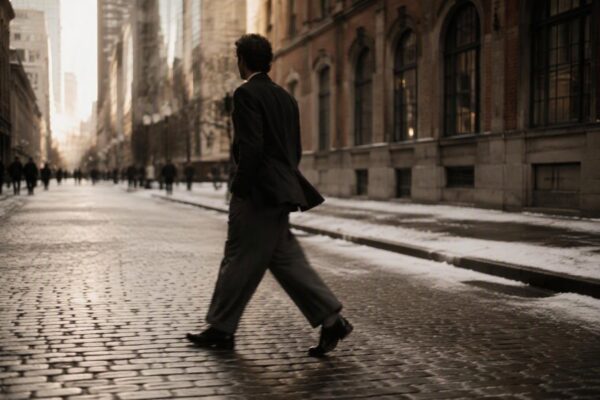 Stili facili per l’inverno: blazer, pantaloni larghi e mocassini