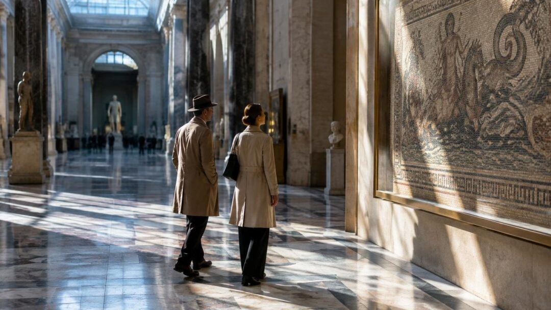 Chiaroscuro: mistero, commedia e capolavori nella Roma contemporanea
