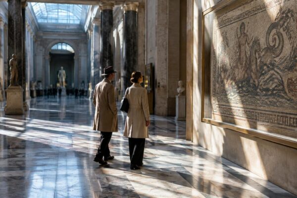 Chiaroscuro: mistero, commedia e capolavori nella Roma contemporanea