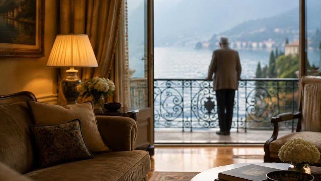 Doc Brown festeggia 88 anni a Villa d’Este: il video della DeLorean