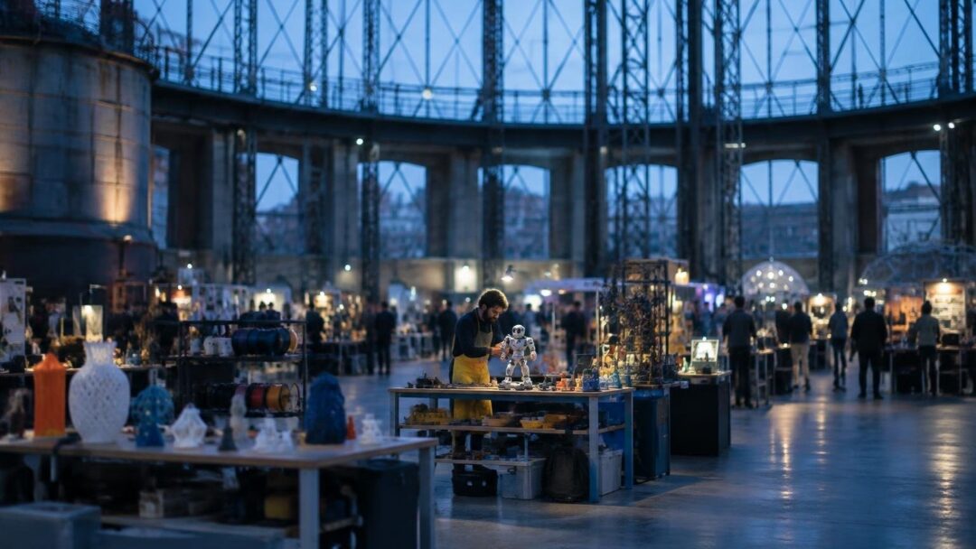 Innovazione a Roma: più di 400 stand con IA, robot e stampa 3D