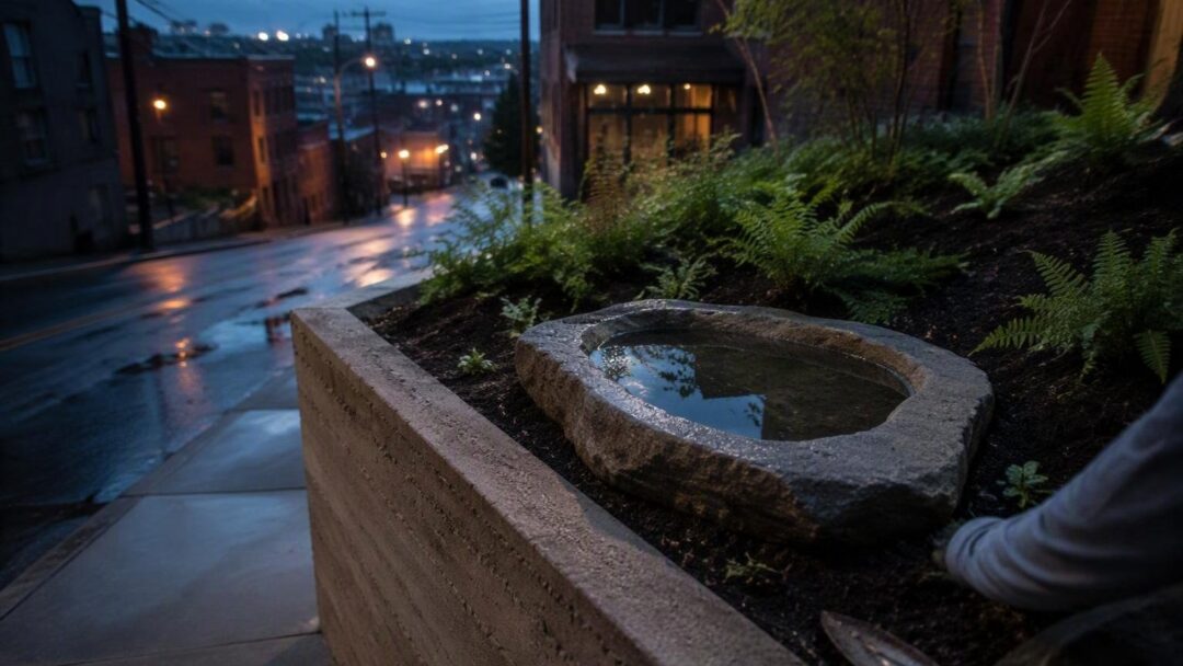 Resilienza idrica urbana: SUDS, rain garden e serbatoi