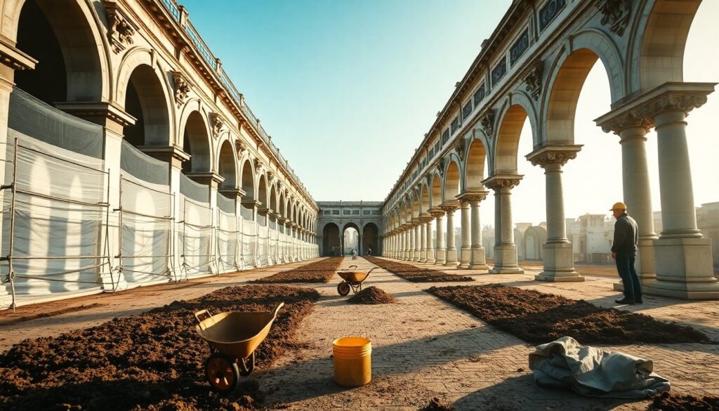 Cimitero Monumentale di Torino, lavori per restauro delle arcate e ampliamento del Roseto