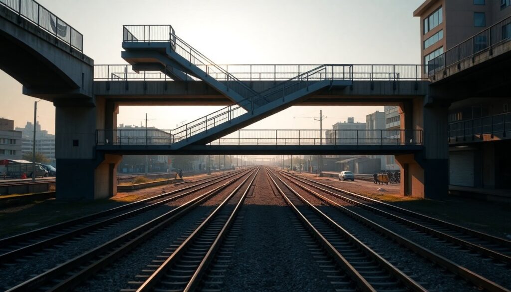 Passerella pedonale a Chivasso: un nuovo collegamento accessibile sulla linea Torino-Milano