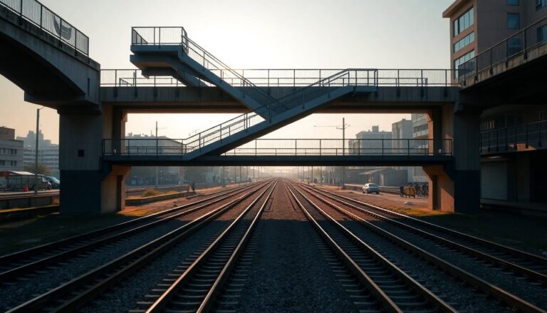Passerella pedonale a Chivasso: un nuovo collegamento accessibile sulla linea Torino-Milano