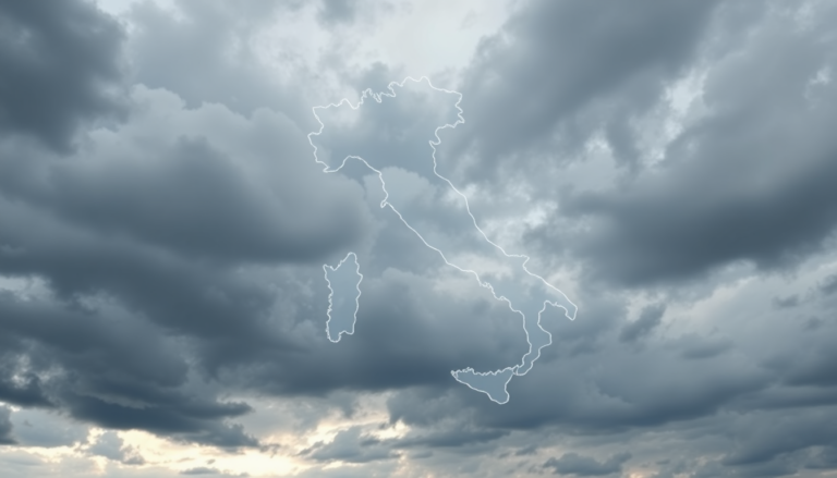 Allerta meteo arancione per pioggia su Torino
